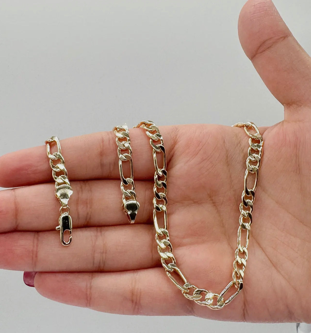 6mm Large Figaro Chain