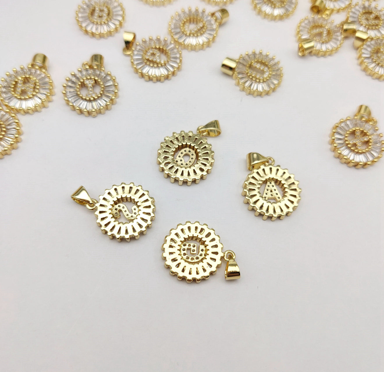 Round CZ initial