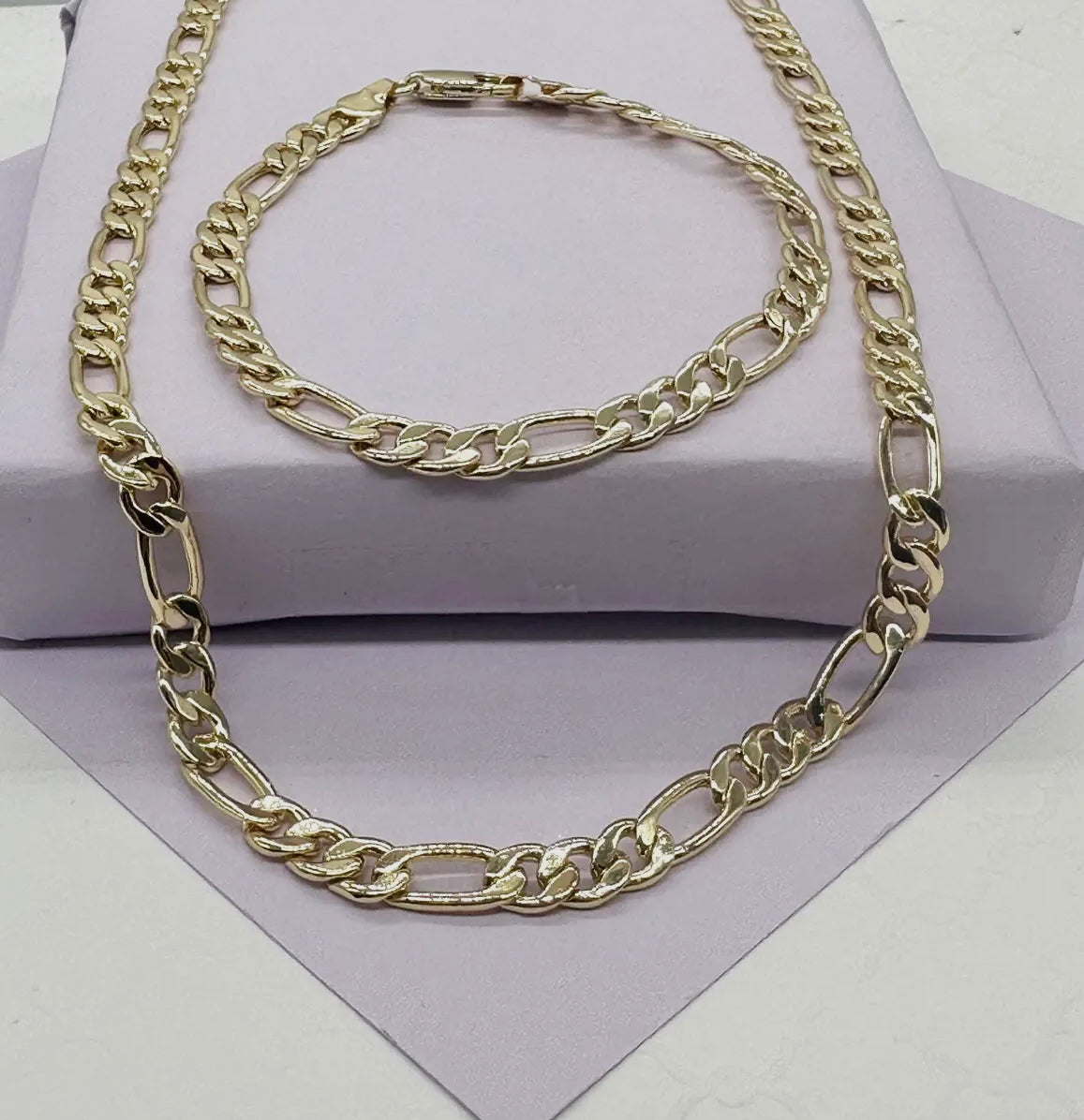 6mm Large Figaro Chain