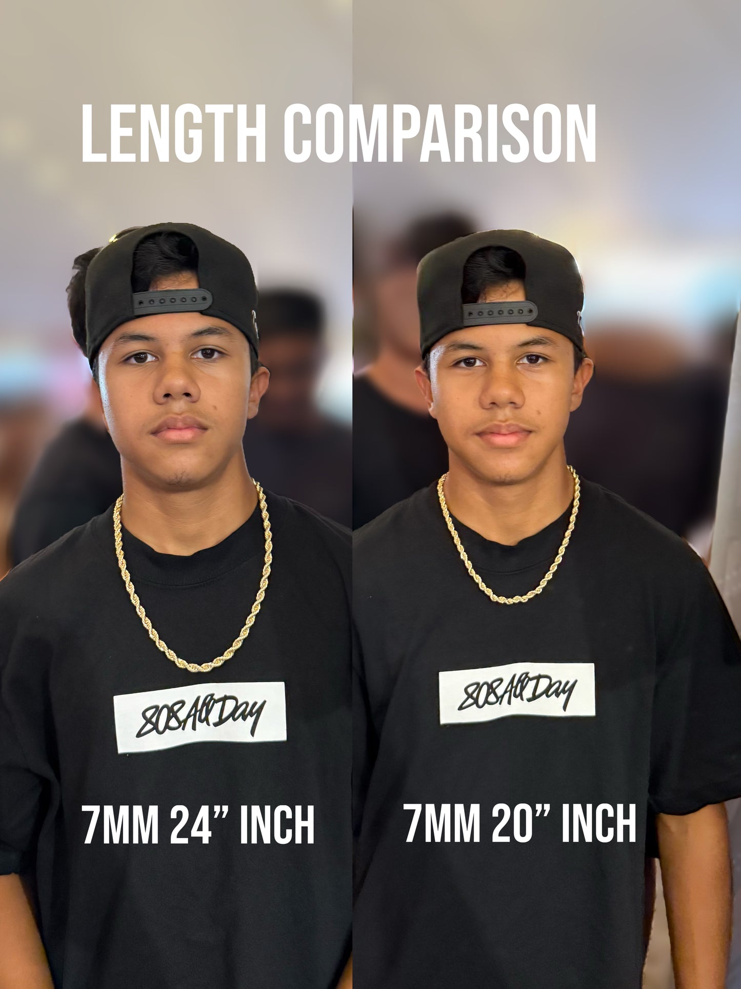 7mm Rope Chain