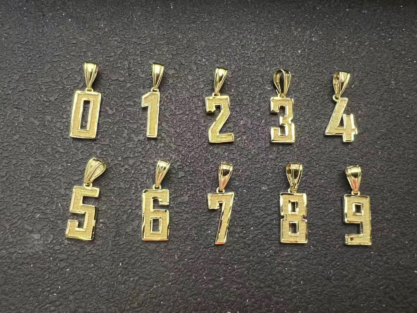 Number Pendants