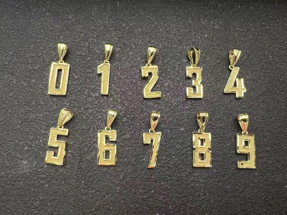 Number Pendants
