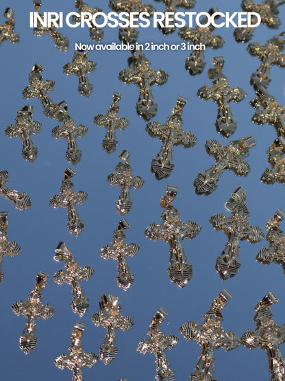 Inri Crucifix Cross Pendant