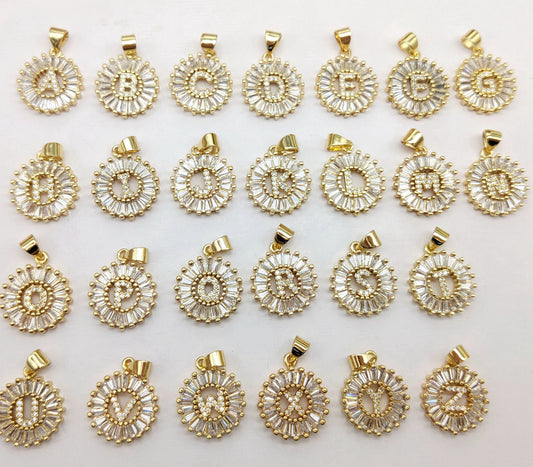 Round CZ initial