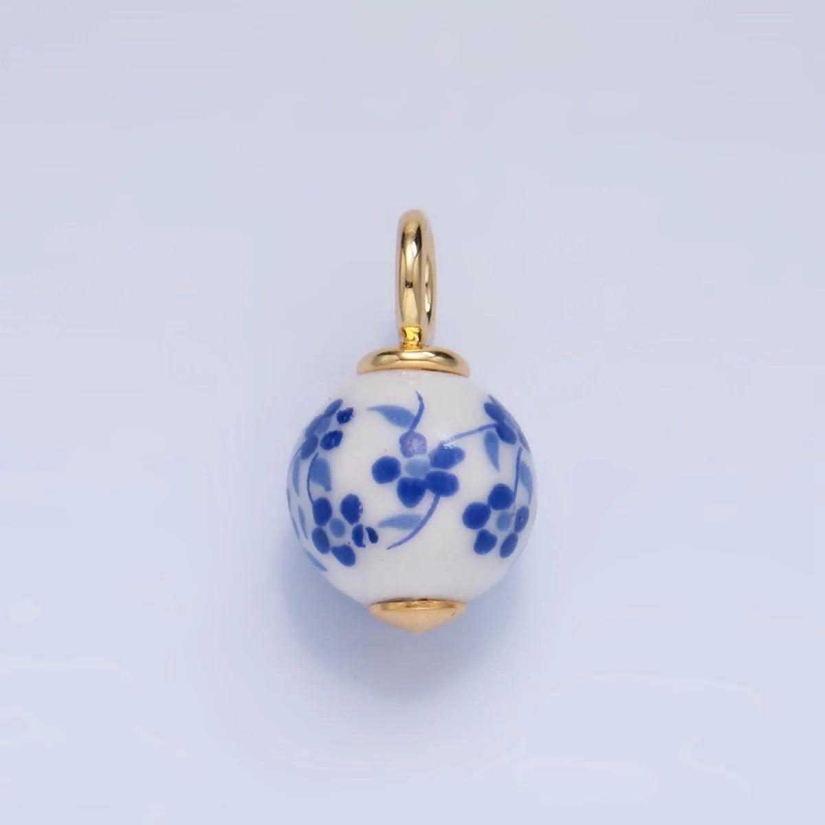 Blue Ceramic Pendant