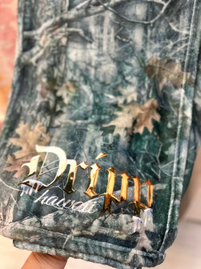 Camo Fleece Blanket