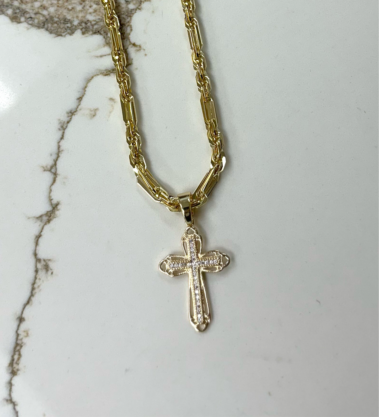 Double lined Cross