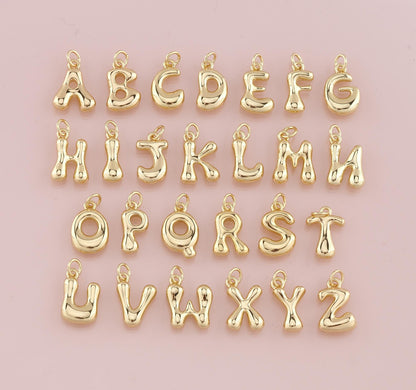 Dripp Letter Initial Pendant