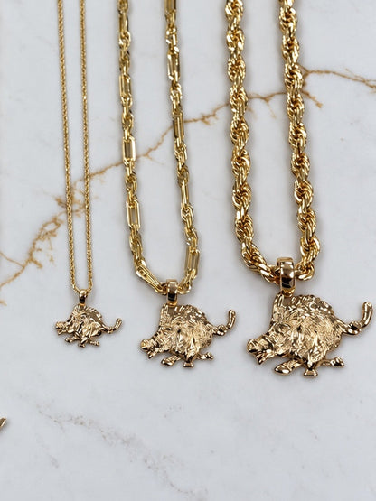 Running Boar Pendant