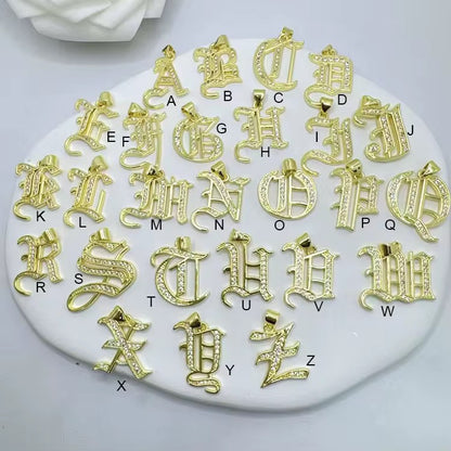 XL Bling Initial