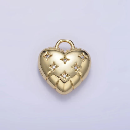 Puff Heart Pendant