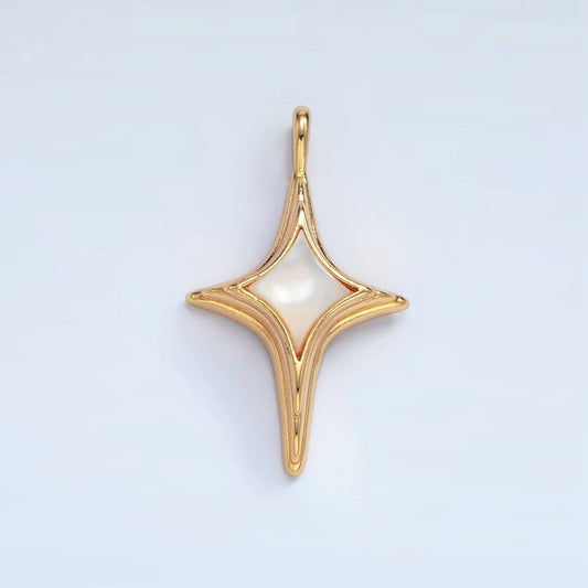 Celestial Pearl Star Pendant