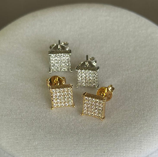 Boys/Men’s Square Earrings