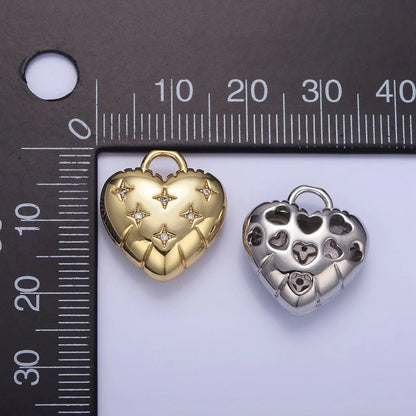 Puff Heart Pendant