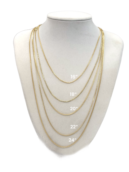 Braided Chain - 925 Sterling Silver Core (Copy)