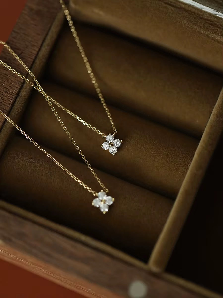 Mini Clover SET (Chain + Pendant)