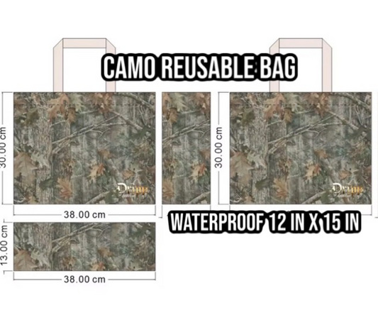 Camo Reusable bag (coming soon)