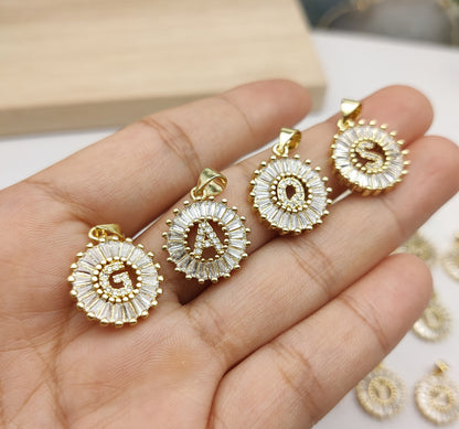 Round CZ initial