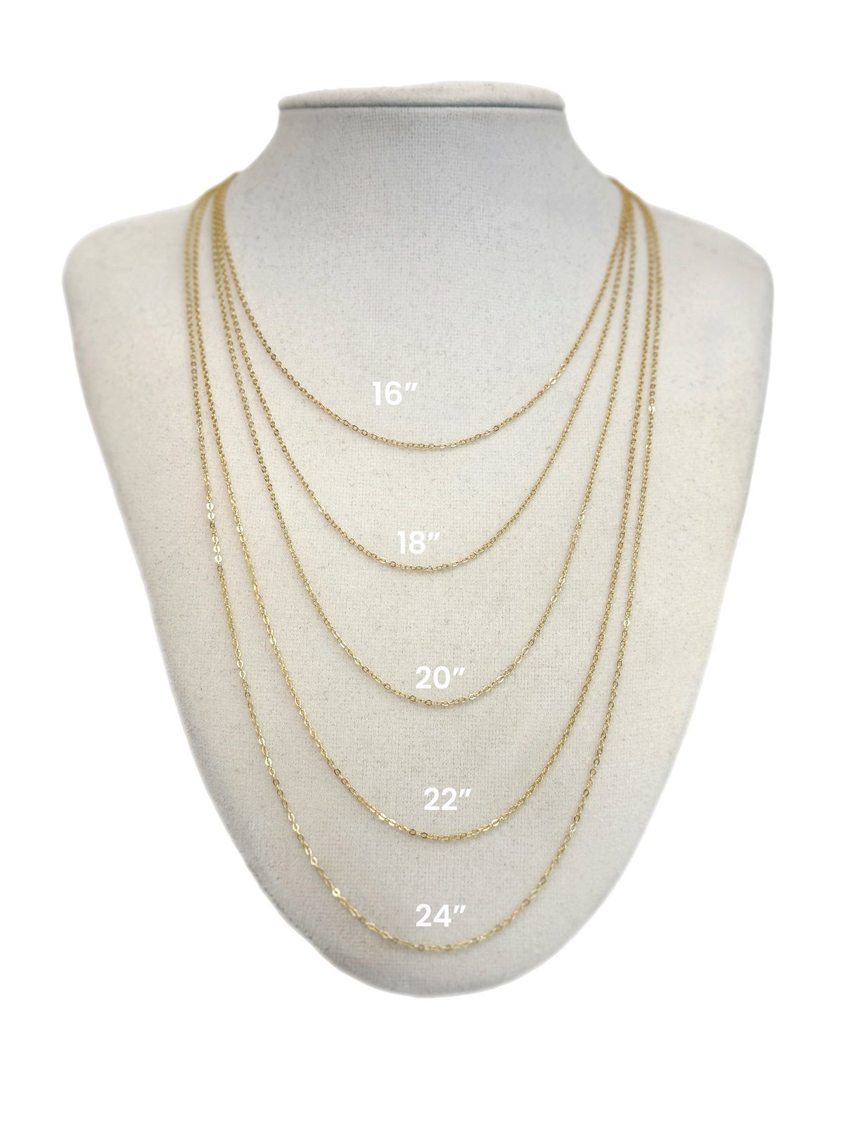 Cable Chain - 925 Sterling Silver Core
