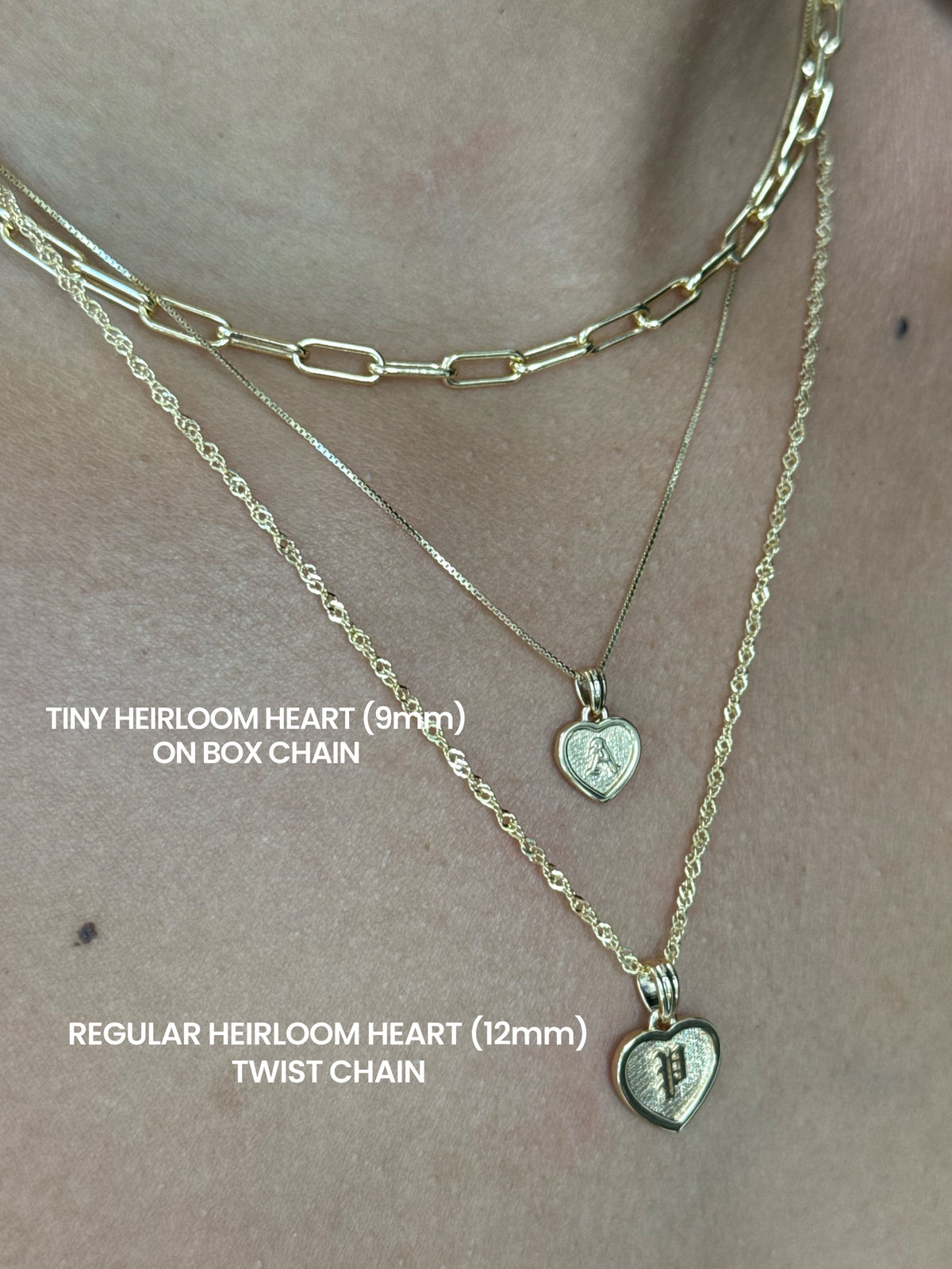 12mm Heirloom Heart