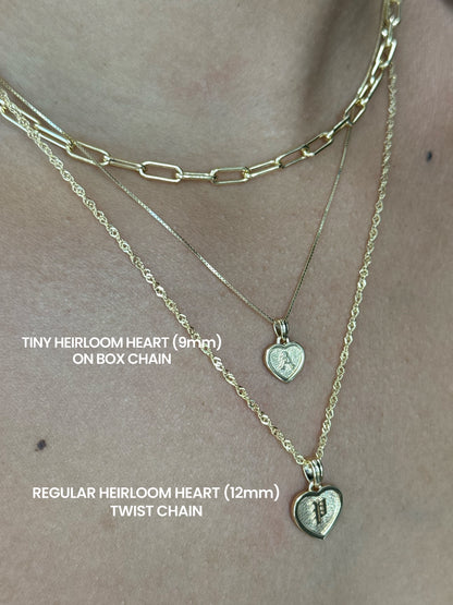 12mm Heirloom Heart