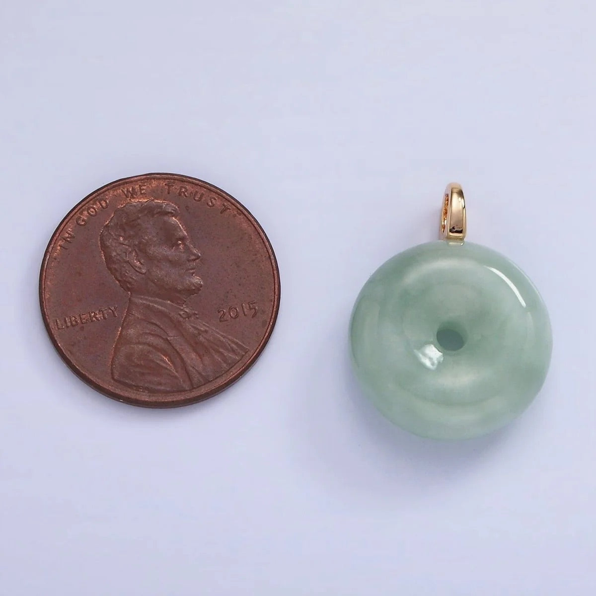 Solid Jade Pendant