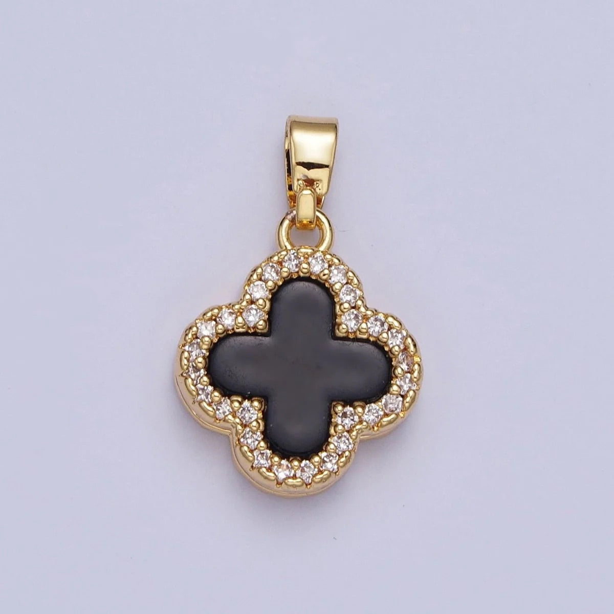 Double Sided Clover Pendant