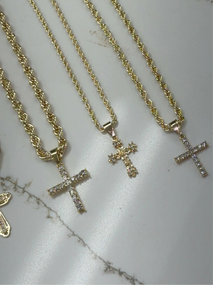Diamond Cross (2 sizes)