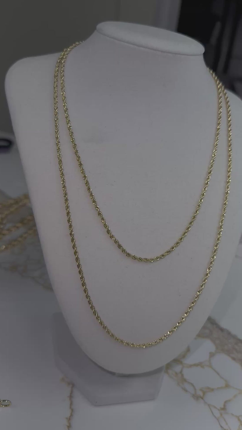 2mm Rope Chain – DRIPP HAWAII