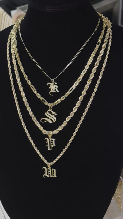 XL Bling Initial