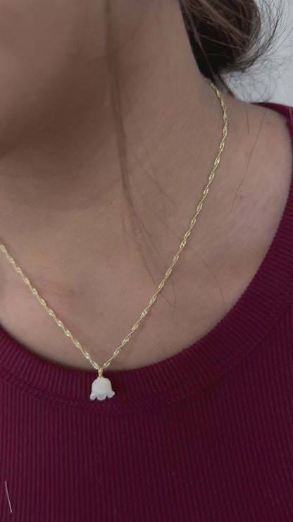 Crown Flower Pendant